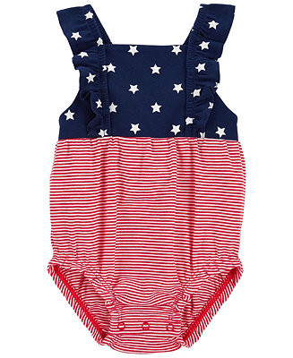Carter's Baby Girls 4th of July Bodysuit & Reviews - All Baby - Kids - Macy's | Macys (US)