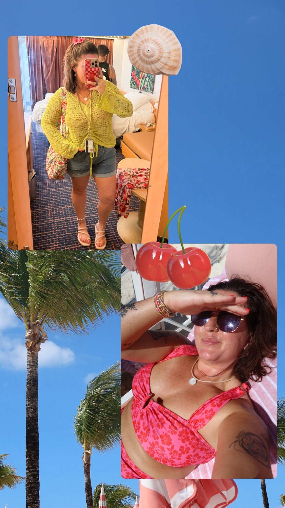 Perfect beach vacation style! My outfit for Bahamas! I'm 5’1 size 8/10 wearing medium in clothes & large in swim!

#LTKSwim #LTKSeasonal #LTKootd