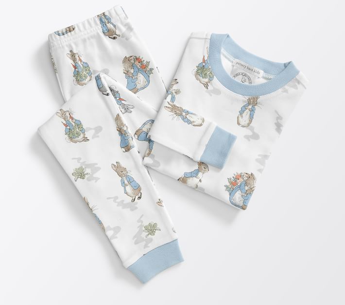 Peter Rabbit™ Organic Pajama Set | Pottery Barn Kids