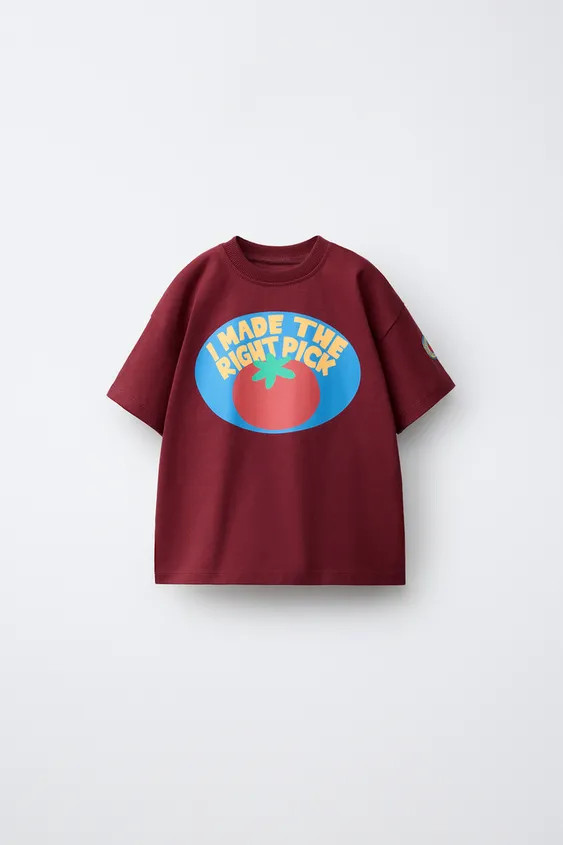 FRUIT PRINT T-SHIRT | Zara US