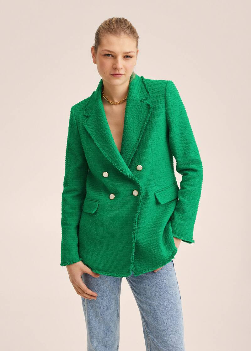 Search: green blazer women (21) | Mango USA | MANGO (US)