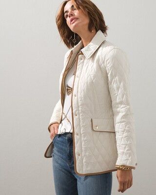 Quilted Mid-Length Jacket | Chico's