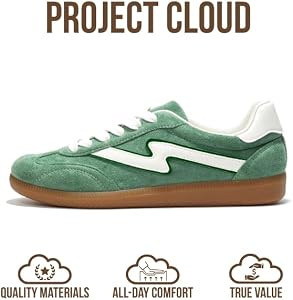 Project Cloud Fashion Sneakers for Women 2026 - Lace-Up Shoes Trendy Women Sneakers with Memory F... | Amazon (US)