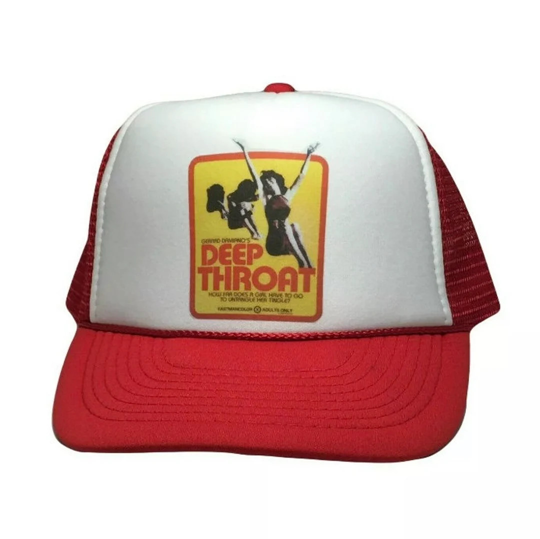 Deep Throat Trucker Hats Trendy Trucker Mesh Hats Retro Vintage Trucker Hat Adjustable Trucker Fo... | Etsy (US)