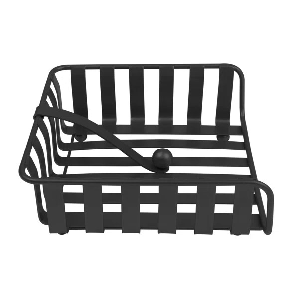 Rustic Weighted Flat Napkin Holder | Wayfair North America