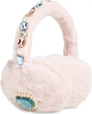 Kids' Cotton Candy Bejeweled Earmuffs | Nordstrom
