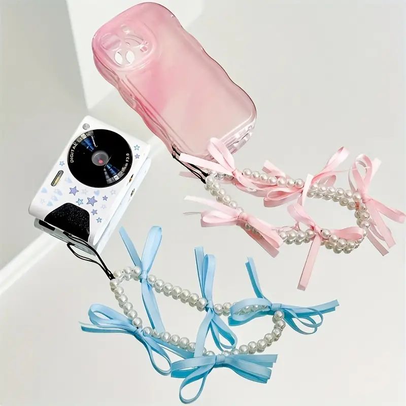 Creative Handmade Colorful Bow Bead Chain For Mobile Phone - Temu | Temu Affiliate Program