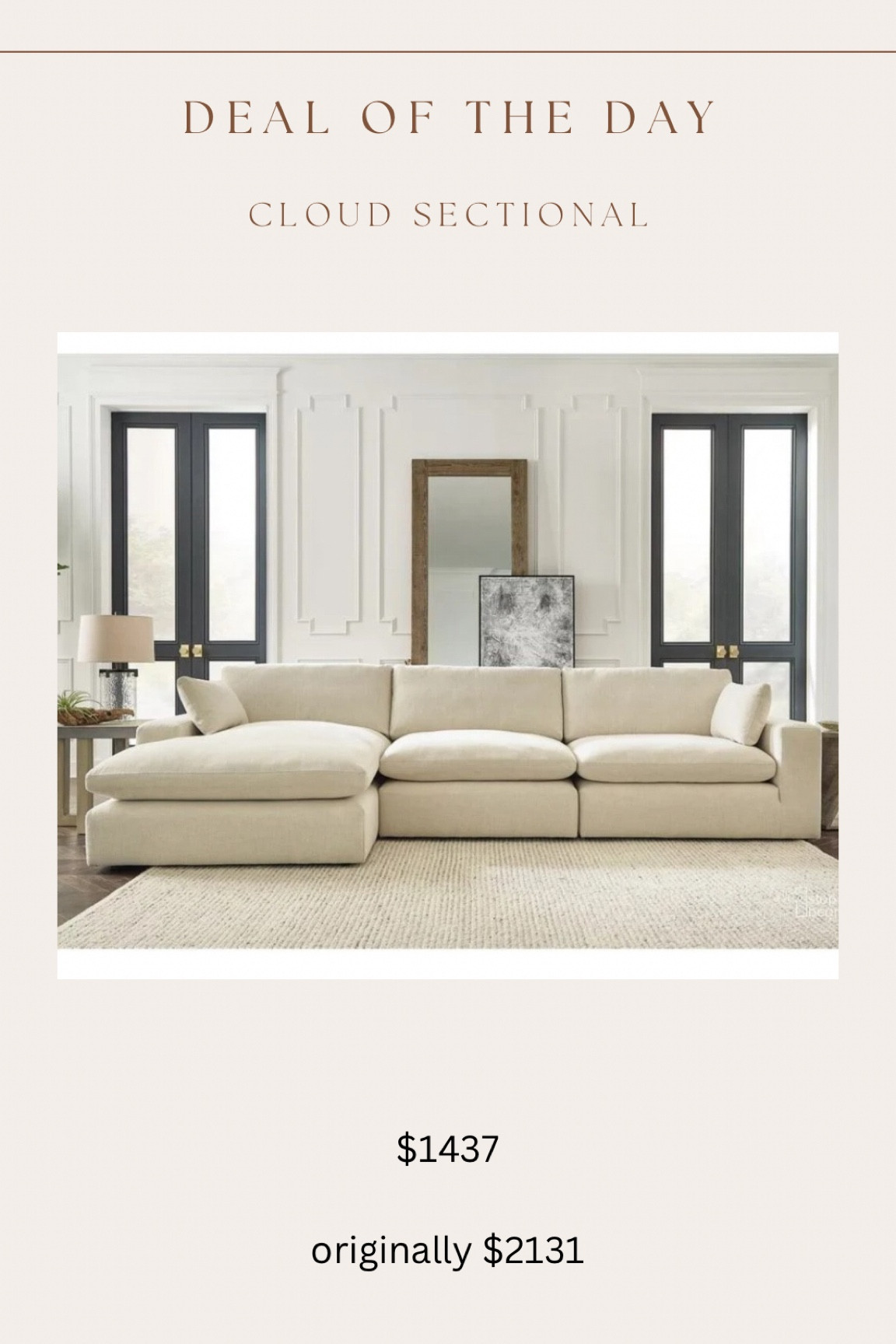 Highly rated Ashley furniture Brand sectional on major sale!!

#LTKsalealert #LTKhome