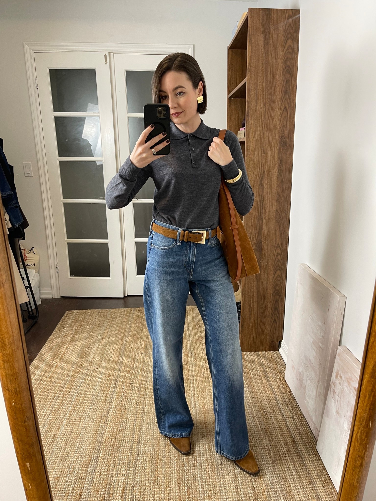 One of my favourite styles of knitwear at the moment!

Polo knit (xs), wide leg jeans, tan suede boots, suede bag

Use Sansha15 for Fabrique

#LTKFindsUnder100 #LTKStyleTip #LTKSeasonal