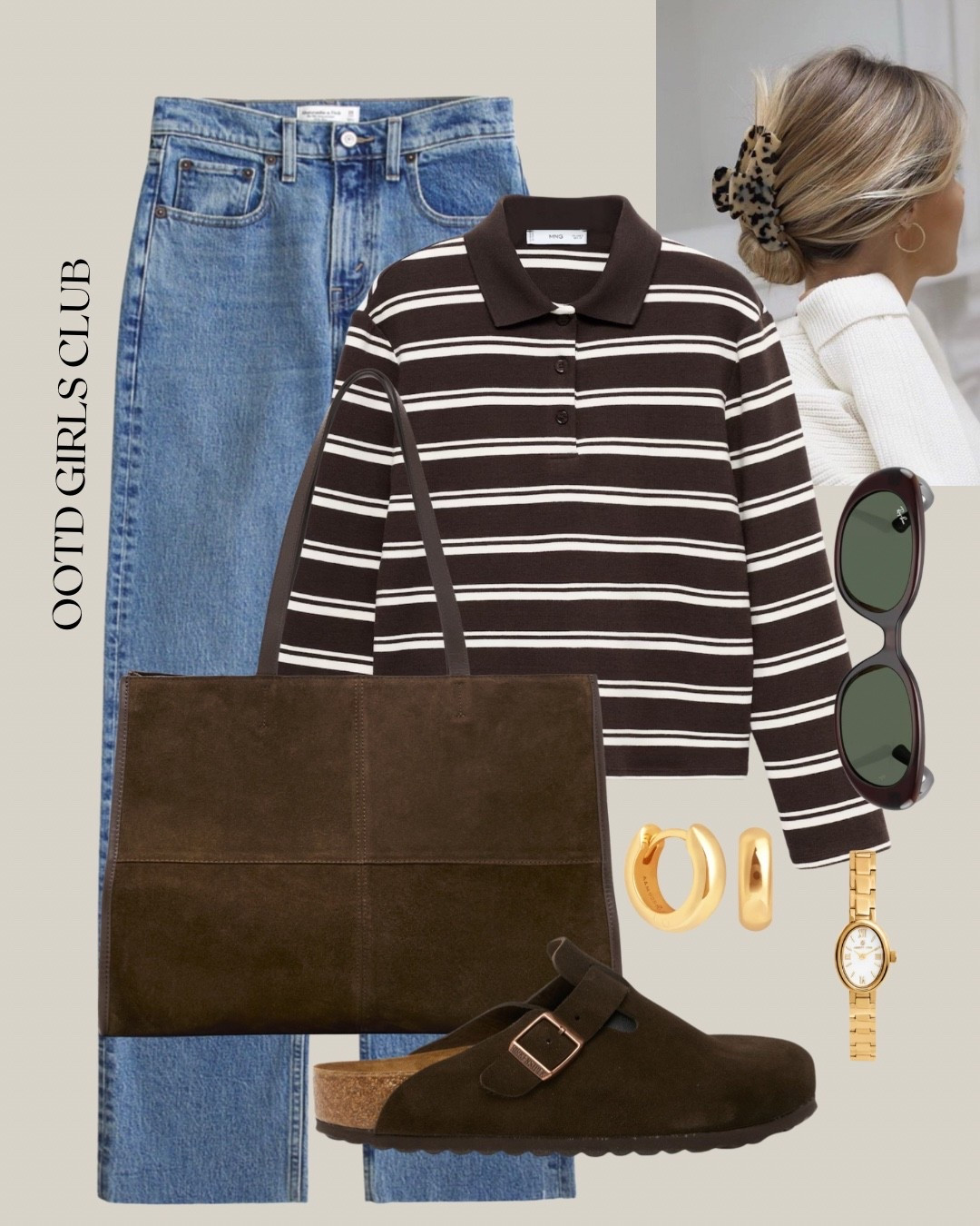 Rugby shirt in chocolate stripes!!

#LTKautumn #LTKuk #LTKeurope