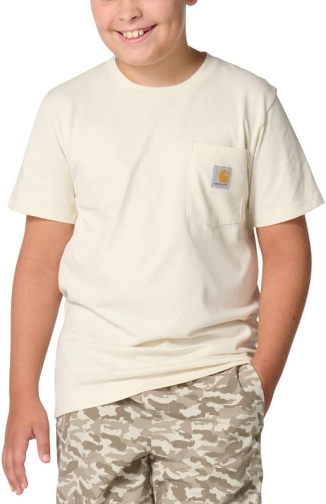 Carhartt Kids' Short Sleeve Pocket T-Shirt Tee Shirt | Amazon (US)