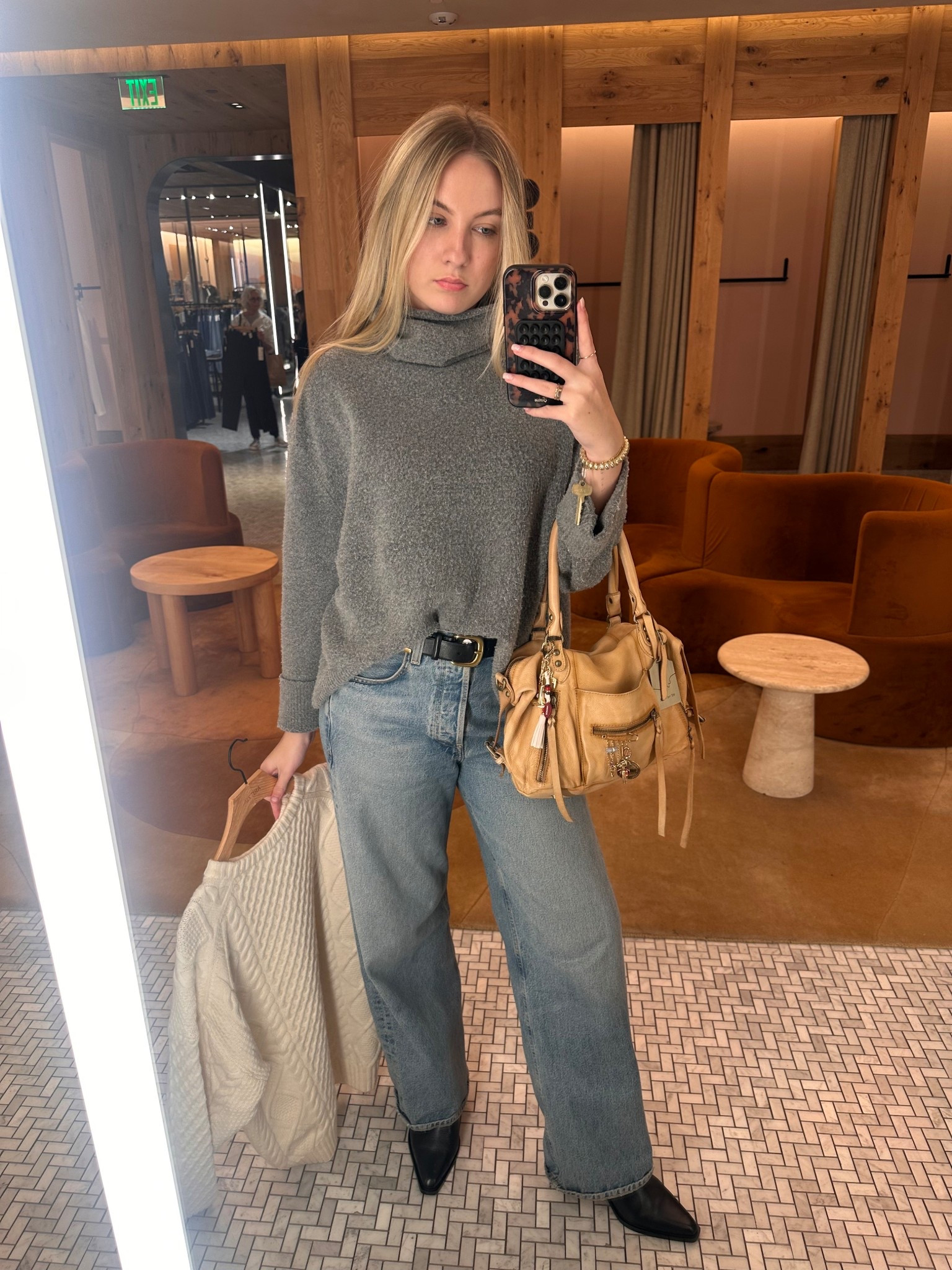 work ootd on my lunch break trying on at aritzia!! wearing my favorite long baggy jeans and the softest inexpensive sweater from urban!!! my favorite everyday purse as well 👖




#freepeople #urbanoutfitters #denim #anthropologie #styleinspo #employee #summer #spring #LTKfindsunder100 #LTKmostloved #LTKSPRINGSALE #LTKfestival #LTKseasonal #LTKStyleTip #concert #ltkbacktoschool #urbn #comfy #LTKsalealert #instagram #LTKactive #LTKfitness #lounge #LTKworkwear #LTKtravel #everyday


#LTKTall #LTKootd #LTKdayinmylife