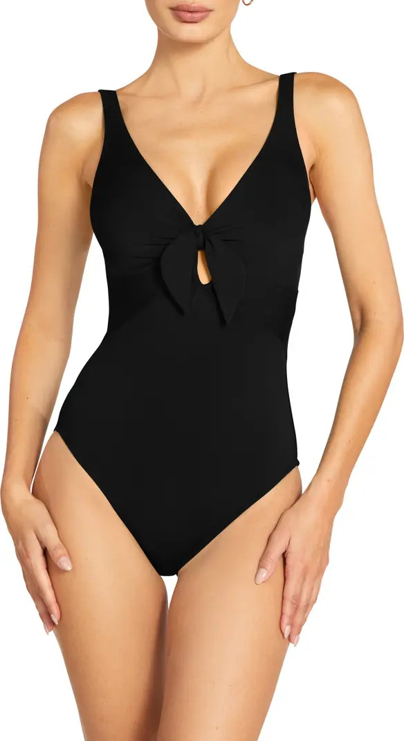 Ava Knit One-Piece Swimsuit | Nordstrom