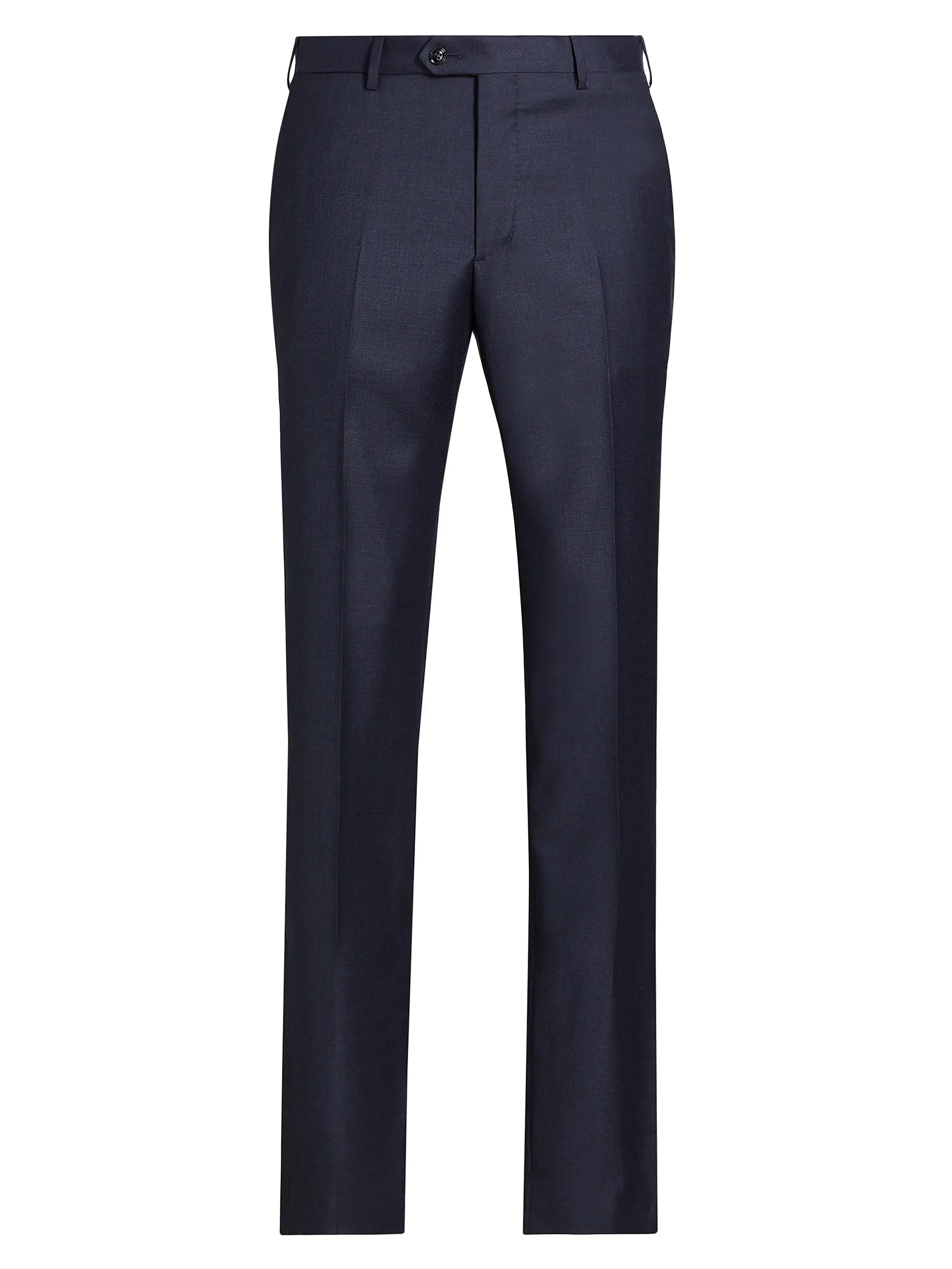 Textured Solid Wool Trousers | Saks Fifth Avenue