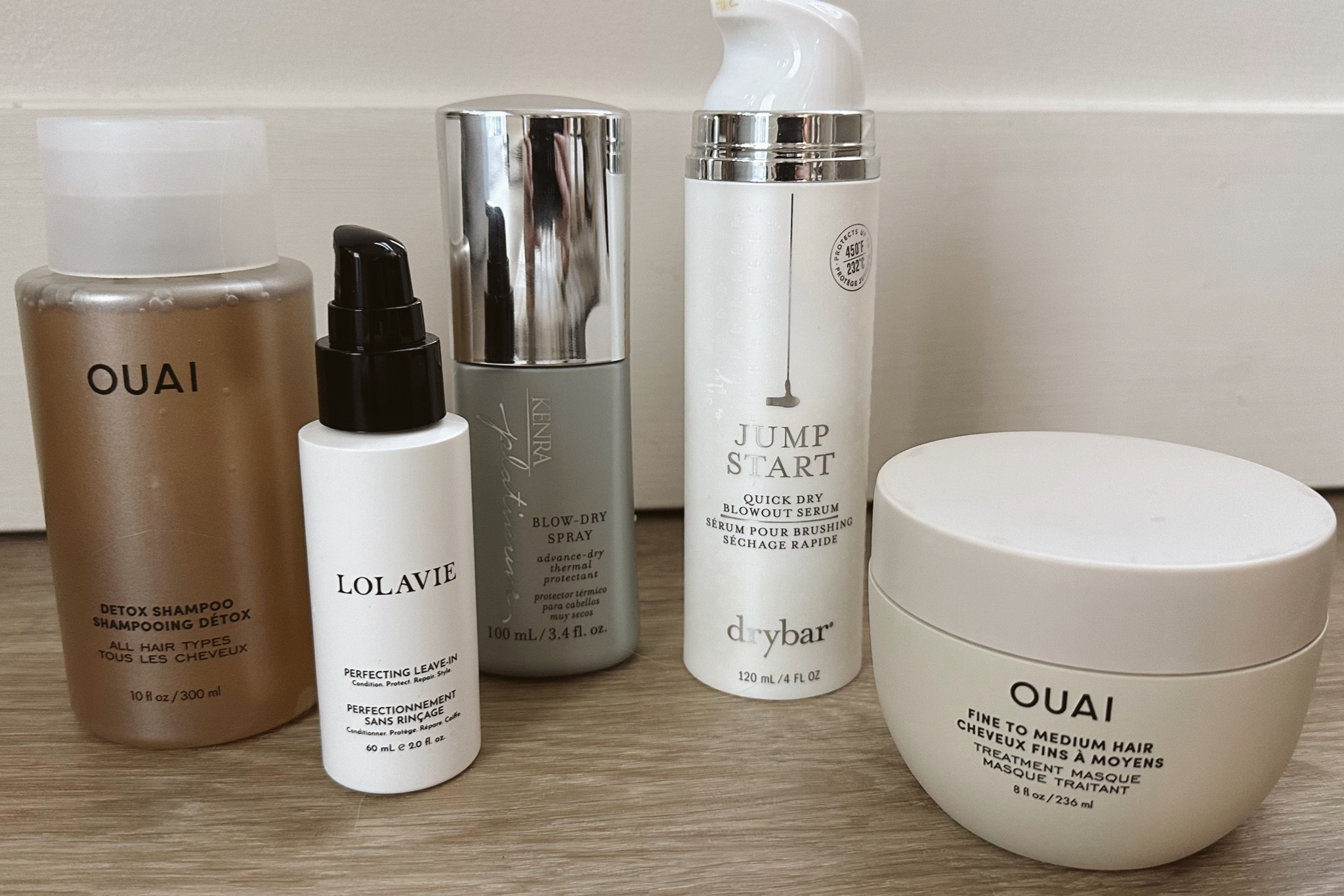 Current hair lineup 
Ouai hair mask 
Heat protectant 
Detox shampoo 


#LTKbeauty #LTKfindsunder50 #LTKstyletip