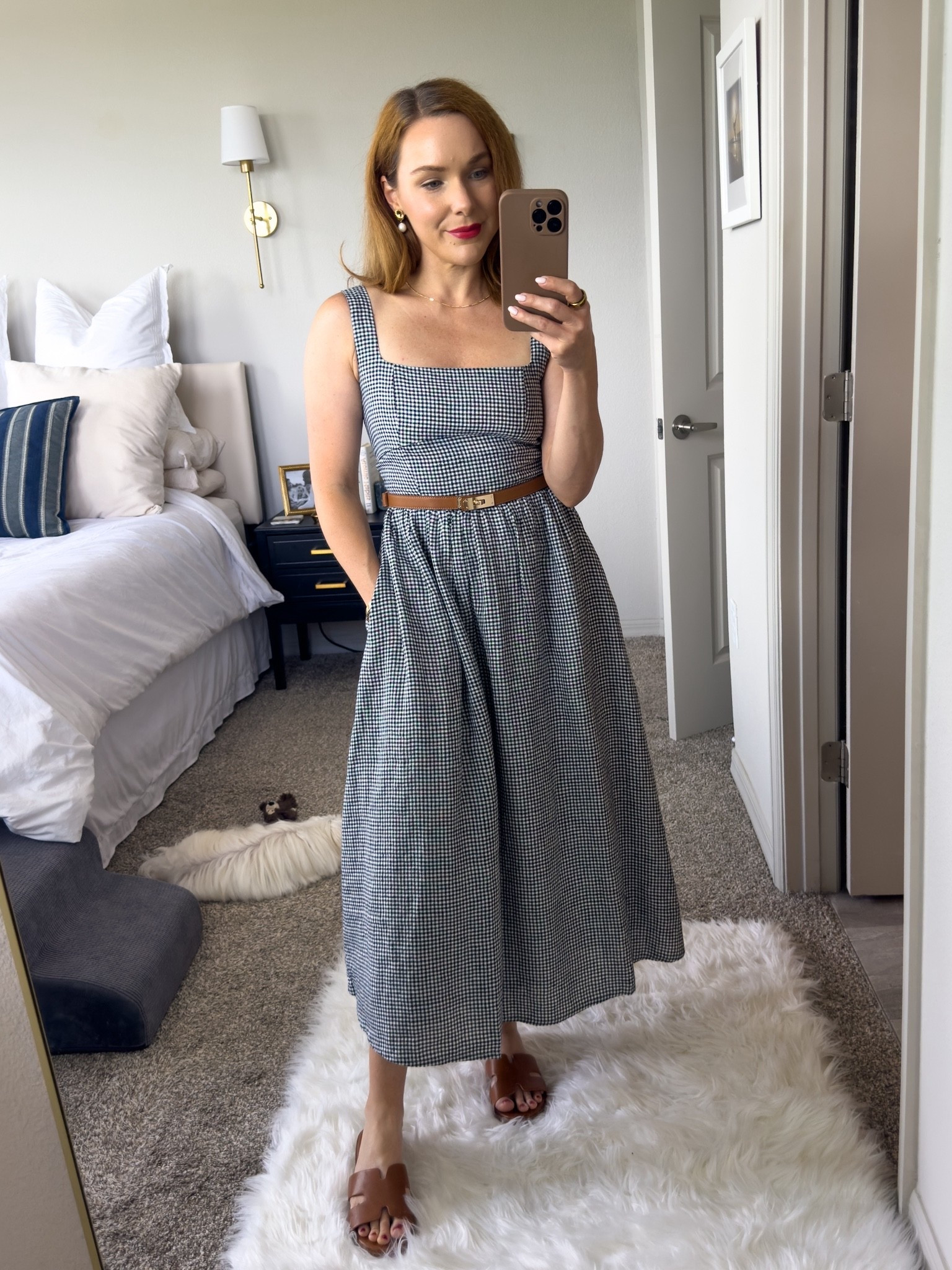 Quince linen dress with a petite friendly fit - wearing size xs with the straps adjusted. Dress is fully lined and available in several colors/patterns  

#LTKFindsUnder100 #LTKSummerEdit #LTKPetite