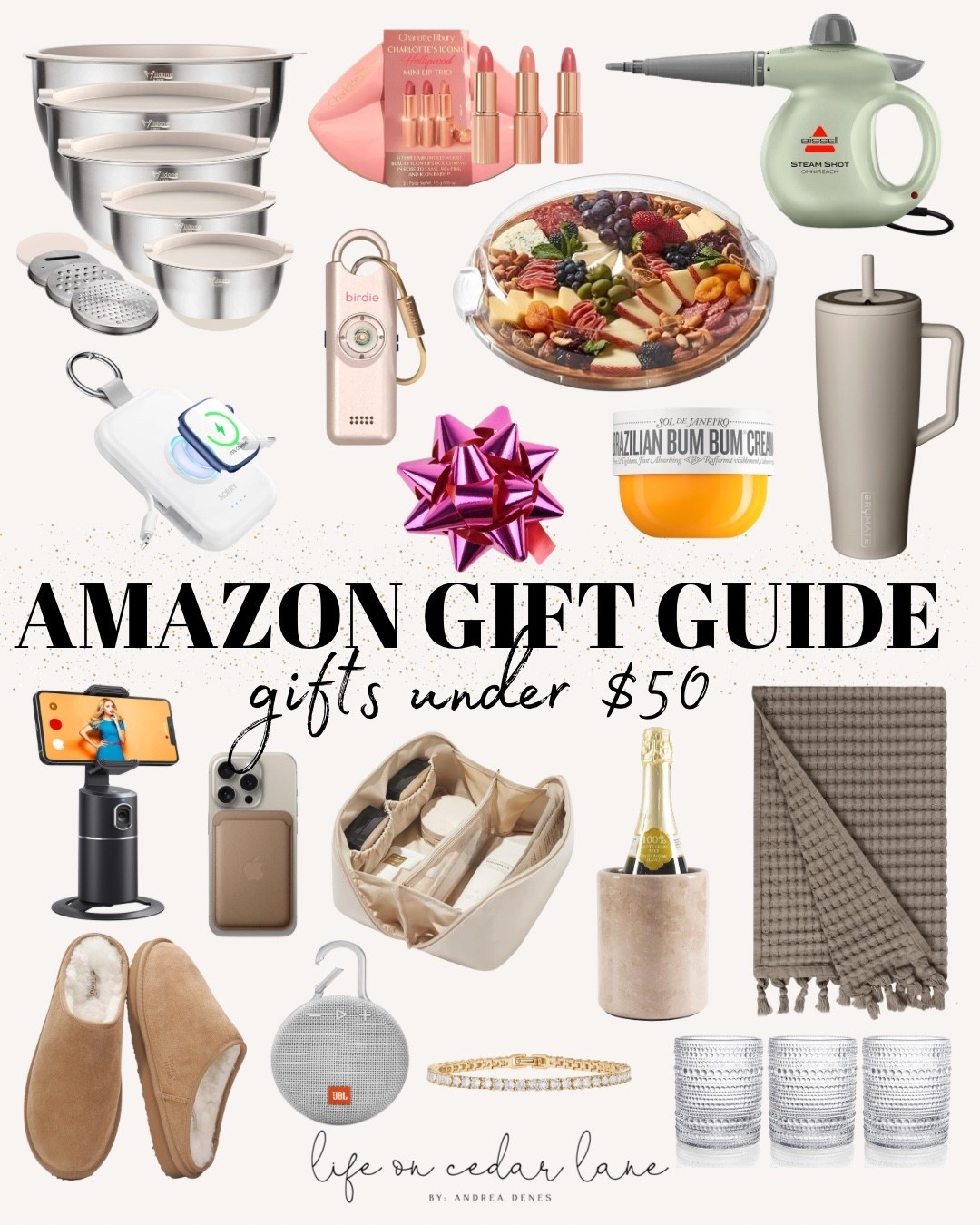Check out these under $50 Amazon gift ideas for everyone on your list!

#amazongifts



#LTKFindsUnder50 #LTKHoliday #LTKGiftGuide