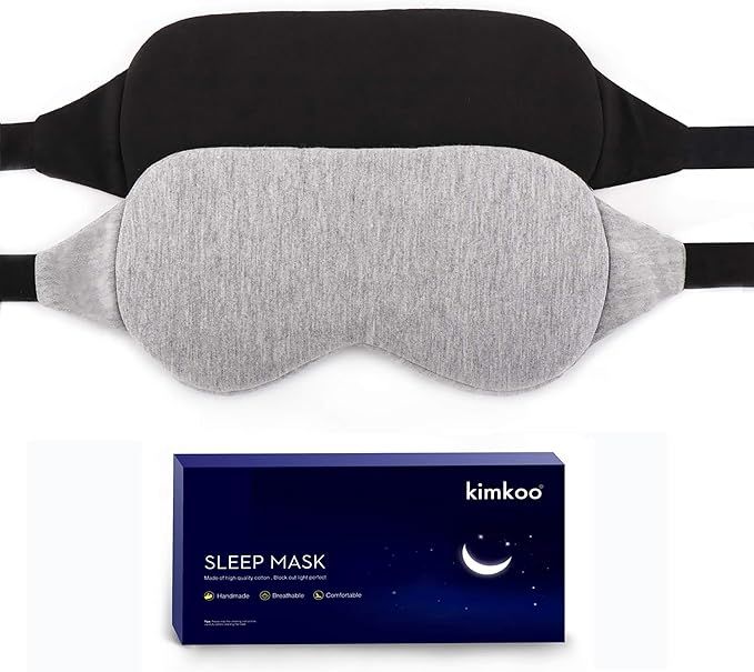Kimkoo Sleep Mask-Eye Mask for Sleeping, Sleeping Mask Blocking Out Light Perfectly for Women and... | Amazon (US)