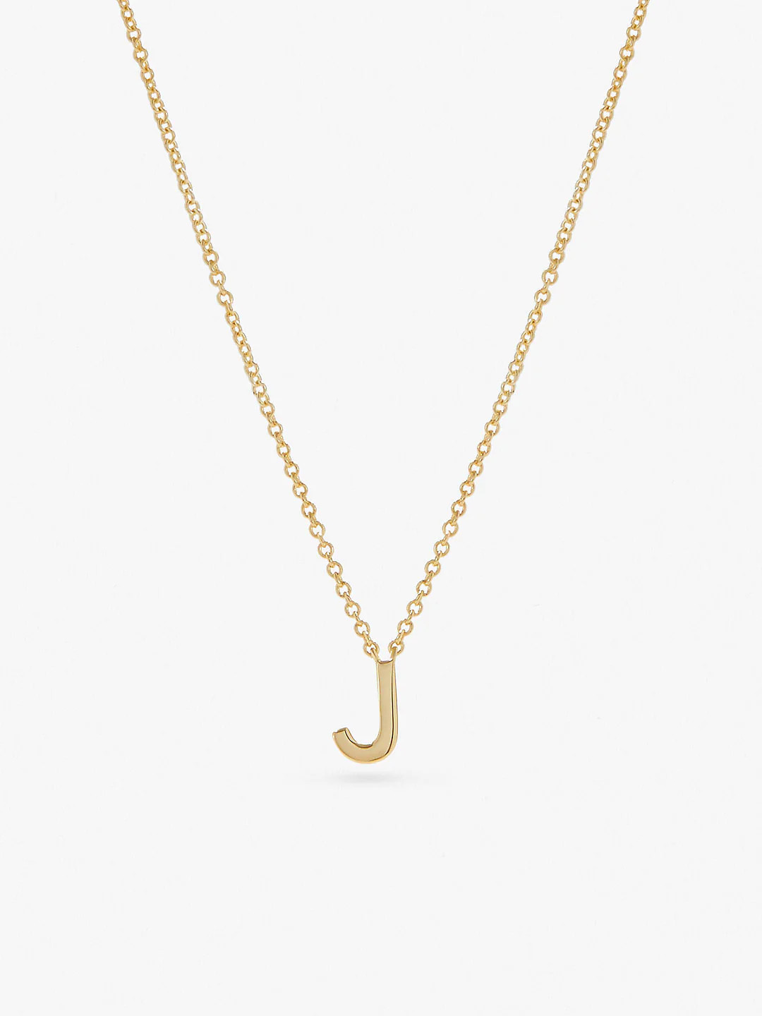 Gold Initial Necklace - Letter Necklace | Ana Luisa