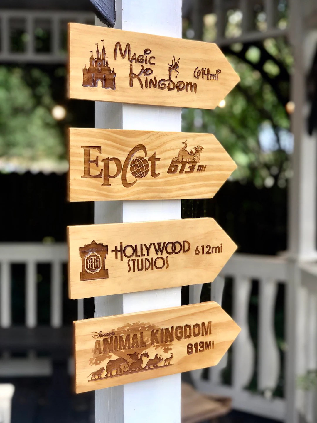 SPECIAL EDITION: Custom Listing for FOUR Sign to Your Happy Places - Disney Parks - Etsy | Etsy (US)
