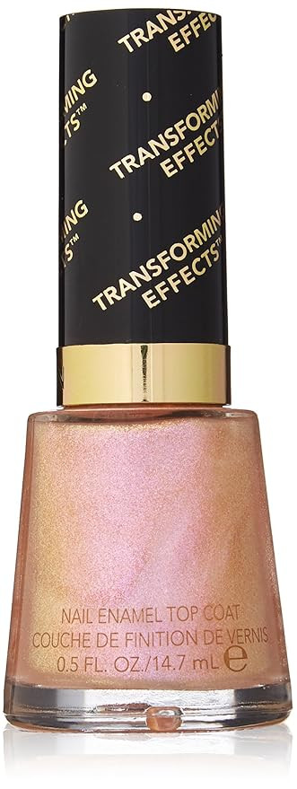 Revlon Transforming Effects Top Coat, Pink Glaze | Amazon (US)