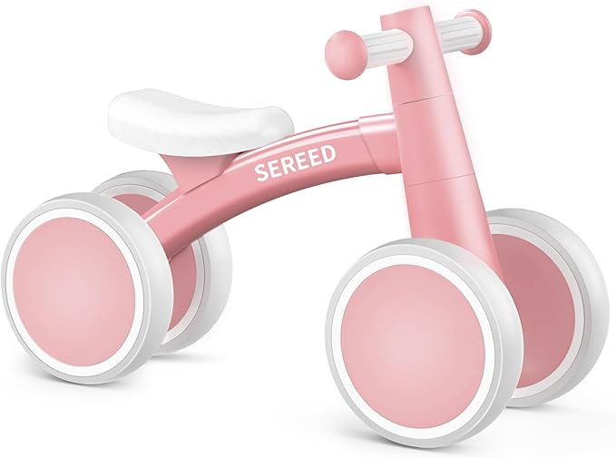 SEREED Baby Balance Bike for 1 Year Old Boys Girls 12-24 Month Toddler Balance Bike, 4 Wheels Tod... | Amazon (US)