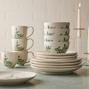 Tannenbaum Stoneware Dinnerware Collection | West Elm (US)