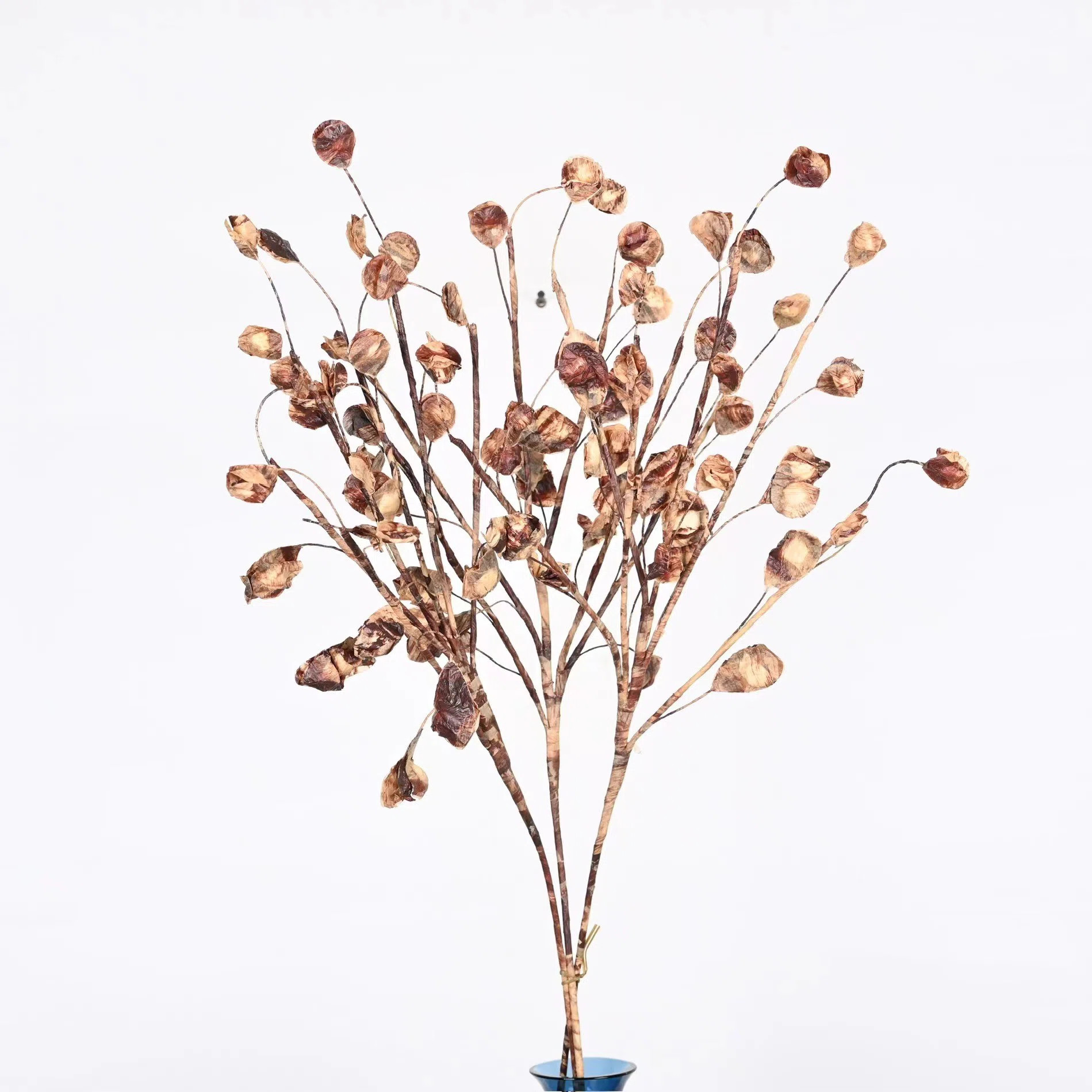 Primrue 31" H Artificial Fall Autumn Foliage Blossoms Cluster Bush Stem For Vase Filler Thanksgiv... | Wayfair North America