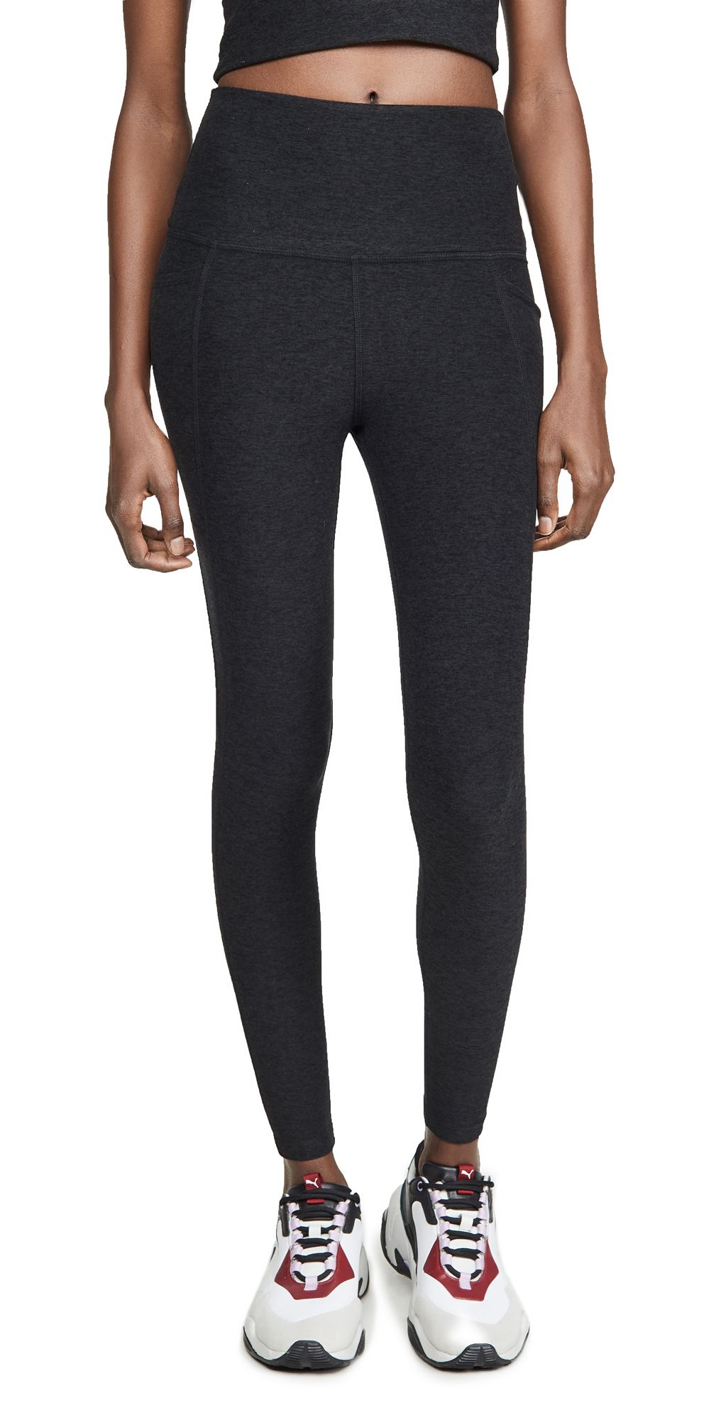 Beyond Yoga Spacedye Out Of Pocket High Waisted Midi Leggings | Shopbop