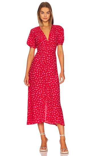 Bellavista Midi Dress in Sunset Floral Print | Revolve Clothing (Global)
