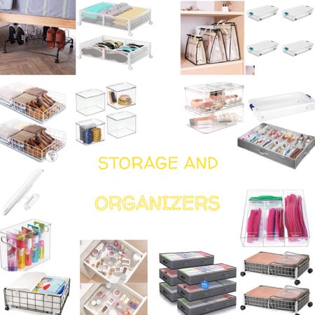Organizers are key to getting ready quickly for the day. Here are some organizers and storage I love for my own closet.

#LTKhome #LTKunder100 #LTKHoliday