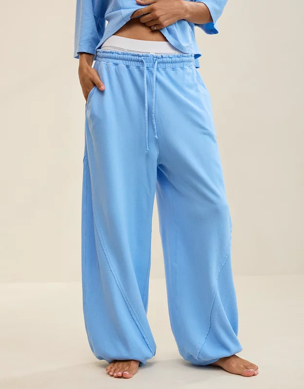 Aerie Unwind Waffle Jogger | American Eagle Outfitters (US & CA)