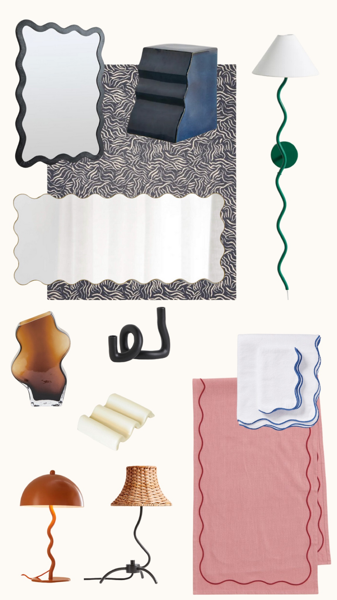 Squiggle, squiggle. Nail the wavy design trend.〰️

#LTKhome