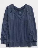 Aerie Downtime Sweatshirt | American Eagle Outfitters (US & CA)