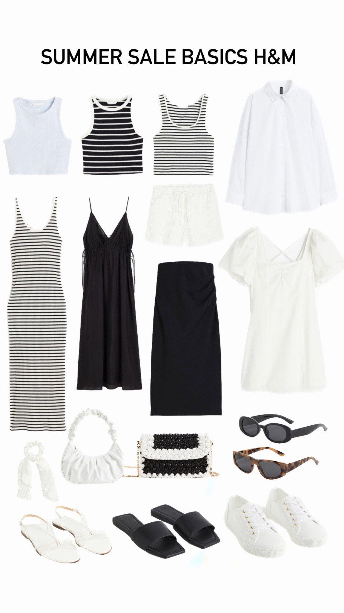 Básicos de verano rebajados en H&M 🤍
Todo por menos de 20€ 
Outfits cómodos, sencillos y elegantes.
Summer sale basics 

#LTKFind #LTKSale #LTKeurope