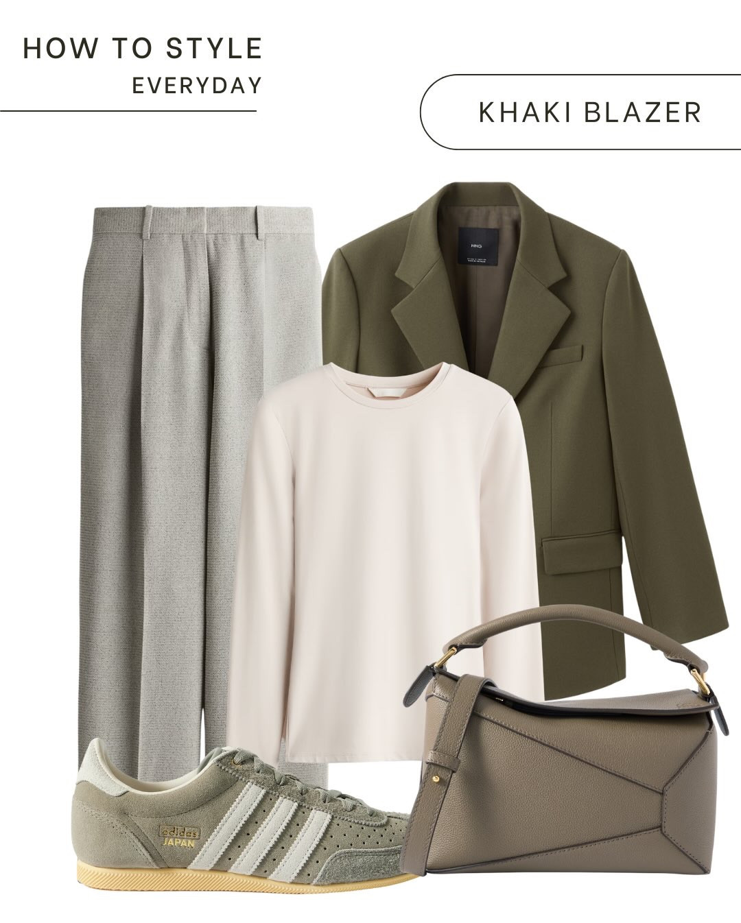 How to style a Khaki Blazer , three ways this spring 🌸

The models shown wearing these looks are AI-generated. Items linked in my bio. 

#khakiblazer #blazerstyle #howtostyle #howtostyleblazers #ofﬁcestyle