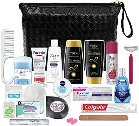 Convenience Kits International Women’s Premium 21-Piece Kit with Travel Size TSA Compliant Esse... | Amazon (US)