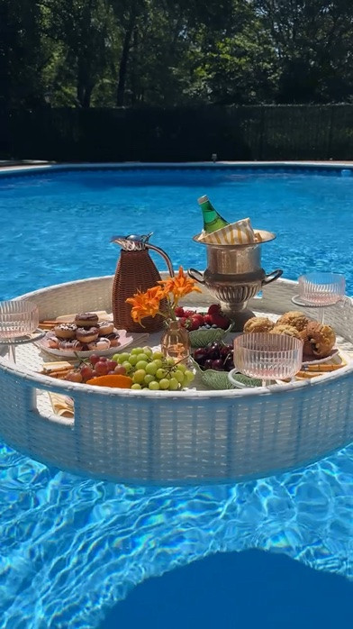 I took brunch to the pool. Then I took it into the pool. No notes. 📝

Brunch at the pool, turned into brunch in the pool, turned into me deciding I live here now. And I’m blown away at this floating tray!

It’s all @wayfair and it’s all coming back in the pool with me this weekend.

@Wayfair 
#wayfaircreator #ad #poolbrunch #poolideas #summerhosting

#LTKSeasonal #LTKfoodie