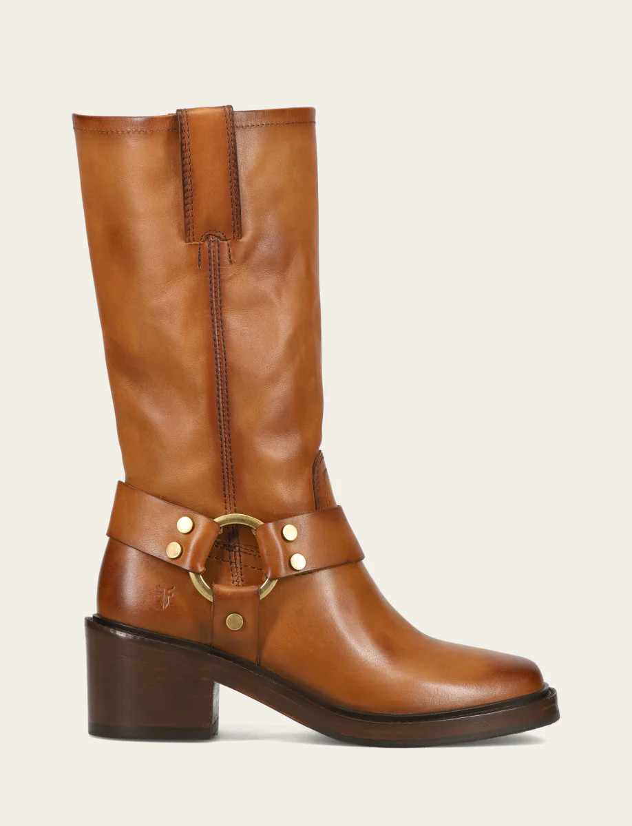 Women’s Bark Kate Harness Leather Boots | The Frye Company | FRYE