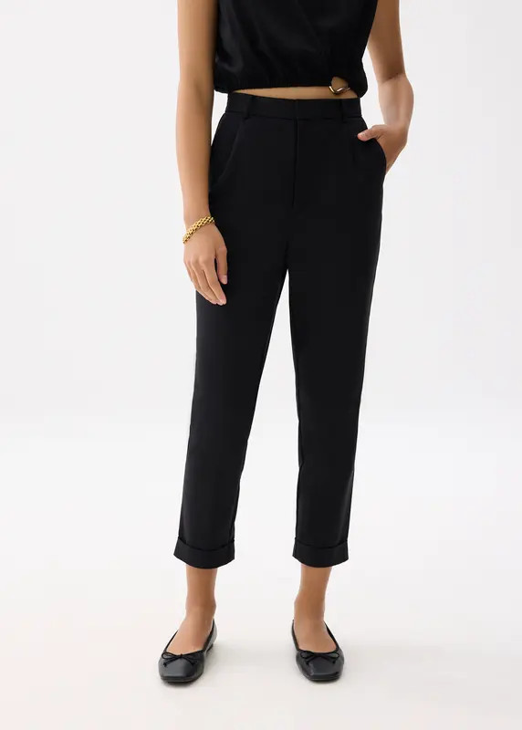 Lynn Tailored Peg Leg Chino Pants | Love, Bonito USA