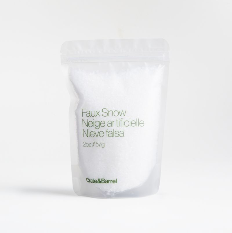 Faux Snow Bag + Reviews | Crate & Barrel | Crate & Barrel