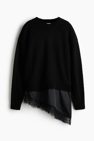 H & M - Layered jumper - Black | H&M (US + CA)