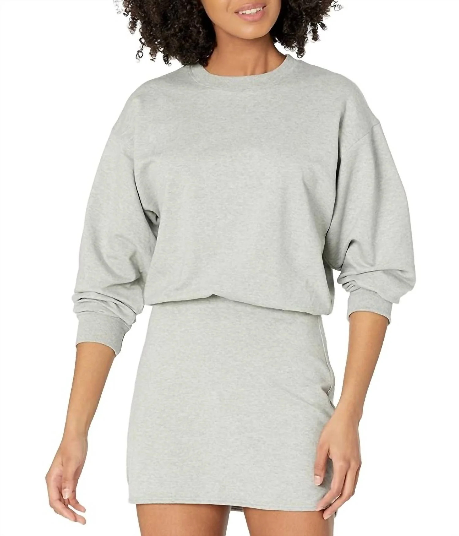 Grove Dress In Grey | Shop Simon