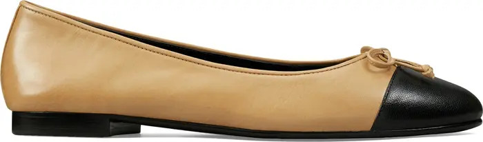 Cap Toe Ballet Flat (Women) | Nordstrom