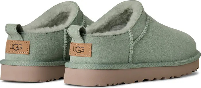 Classic Micro Genuine Shearling Lined Slip-On (Women) | Nordstrom