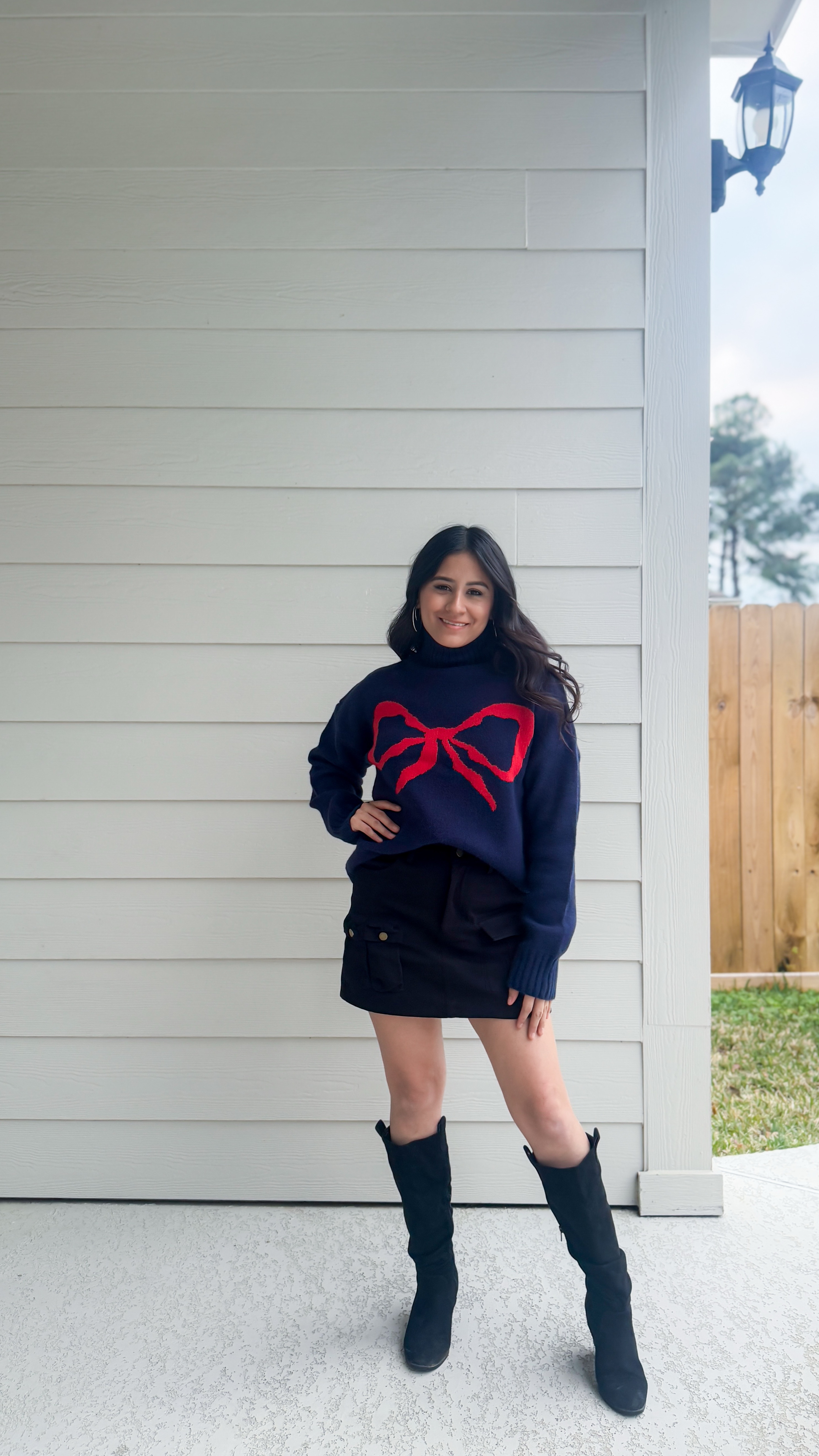 |AD| Bow Pullover Sweater ❤️
.
.
The sweater is super cute for Valentine’s Day! Love it 😍 🔗 in bio (Amazon Storefront) 
.
.
🛍️To shop my outfits 🛍️
.
✨Download the @shop.ltk app and follow my shop @yudithcpzo to see all outfit details! 
.
✨Shop my Amazon Storefront/LTK link in bio or comment links on this post and I’ll send you DM! 
.
——————————————————
#valentines_day #valentinesdaysweater #winteroutfit #bowsweater #sweater #amazonfinds #amazonfashion #valentinesday #sweaterweather #valentines #valentinesdayoutfit #blackboots #winterstyle #bootseason