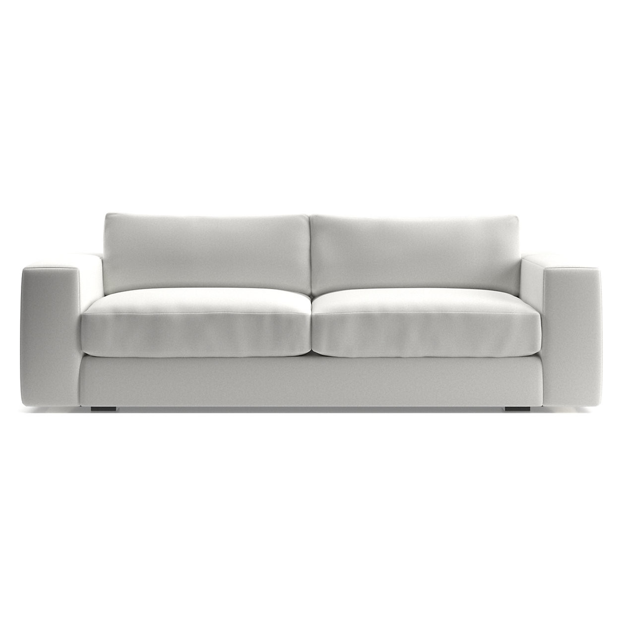 Oceanside 90" Low Sofa + Reviews | Crate & Barrel | Crate & Barrel