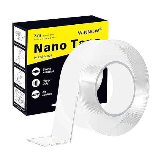 Double Sided Heavy Duty Extra Strong Adhesive Tape -Indoor/Outdoor General Purpose Nano Tape for ... | Amazon (US)