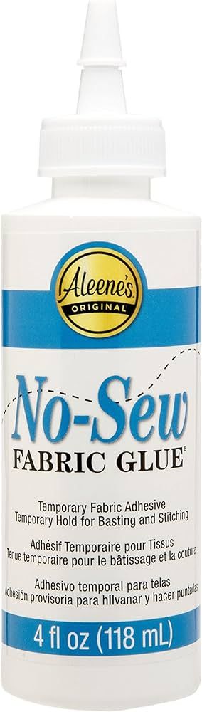 Aleene's 15626 No-Sew Fabric Glue ,Multicolor,4 oz | Amazon (US)