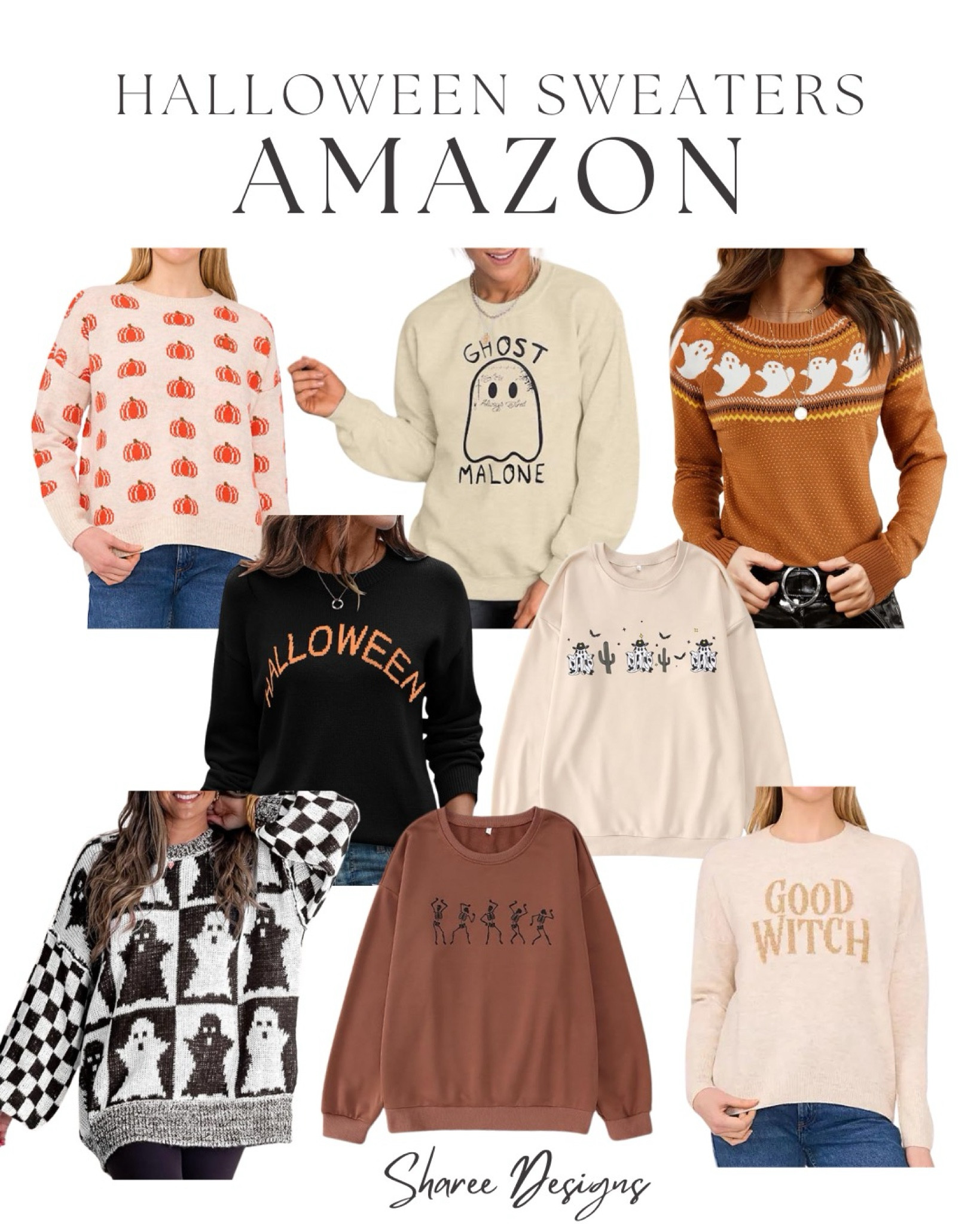 Cozy up this Halloween with these spook-tacular sweaters from Amazon! 🎃👻 Perfect for chilly nights and festive vibes. Get yours before they vanish like a ghost! #HalloweenStyle #CozyAndSpooky #AmazonFinds

#LTKSeasonal #LTKFindsUnder50 #LTKStyleTip